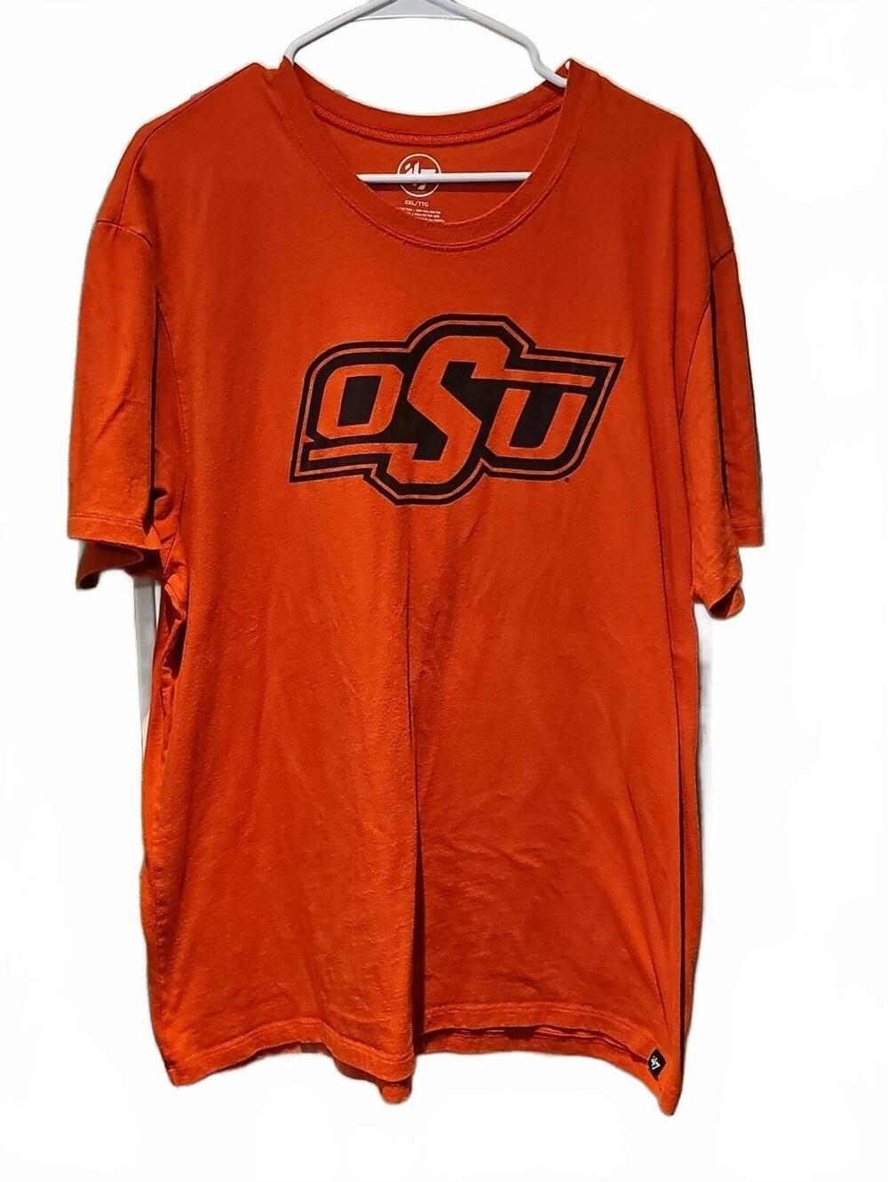 Oklahoma State Cowboys NCAA Football Orange 47 Shirt Mens 2XL